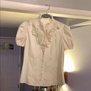 Dress shirt: Elie Tahari